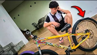 A BIKE DE GRAU DELE QUEBROU , É O FINAL VAI TE SURPREENDER