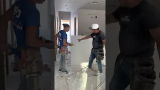 Sacando cortes en drywall