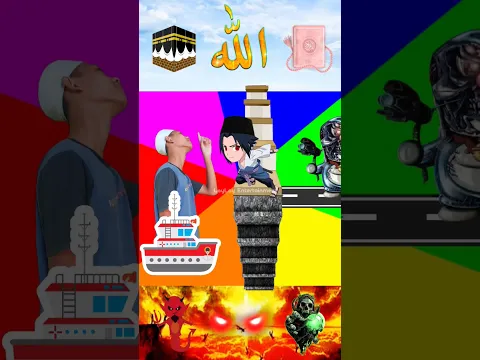 kamu pilih yang mana mau surga atau neraka, spongebob, nusa, sasuke #shortsfeed