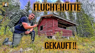 FLUCHTHÜTTE GEKAUFT in SCHWEDEN | NEUES Projekt beginnt | Survival Mattin