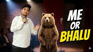 Bhalu Thoda Chancal Hota hai 😂 | Standup comedy | Ashu Dutt Stand up comedy | #standupcomedy 