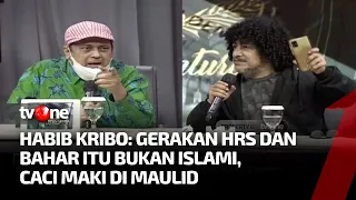 DEBAT PANAS! Haikal VS Habib Kribo, Haikal: Saya Gak Sanggup Tanggapi Bahasa Habib yang Kasar Gini