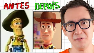 As versões originais mais bizarras das animações
