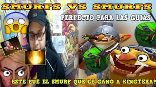 💥 EPICO TECHISOR hace guias contra smurf CHICOS ESTE INVOKER ES DE ESTA MEDIA? 👀😕😆 | Dota 2