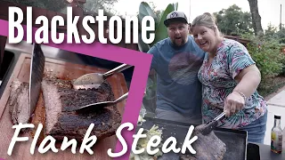 Tender Flank Steak On The Blackstone Griddle