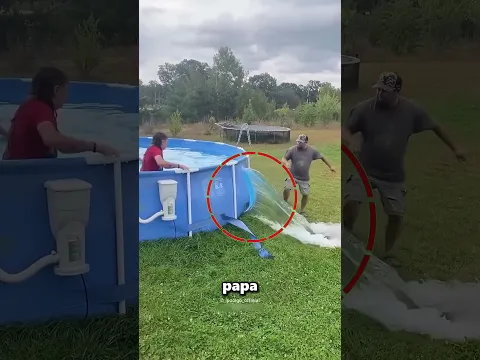 La meilleure façon de dire adieu à une piscine ❤️