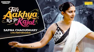 Teri Aakhya Ka Yo Kajal | Sapna Choudhary LIVE  Performance | Sonotek Studio Opening | Hr Song 2026