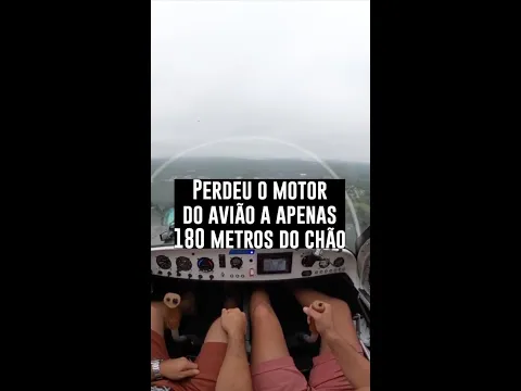 PANE no MOTOR e POUSARAM em MENOS de 1 MINUTO | #Shorts