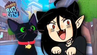 Virei um GATIN de PAPAI KKKKK l Little Kitty, Big City