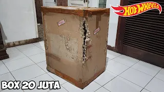 AKU BELI BOX HOTWHEELS RARE 20 JUTA KATANYA ISINYA BANYAK SUPER TREASURE HUNT! Hotwheels