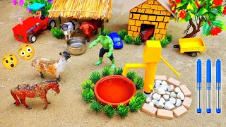 How to make water pump | science project | water pump | mini hand pump project
