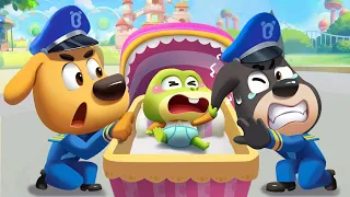 Polisi Merawat Bayi | Bayi Kecil yang Lucu | Kartun Lucu | Kartun Anak-anak | Kepala Polisi Labrador