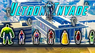 Avengers Ne Milke Ultron Ke Is Plan Ko Kia Failed 😲Final Ending #gtav #avengers
