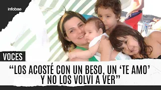 El desgarrador relato de una madre por la muerte de sus tres hijos