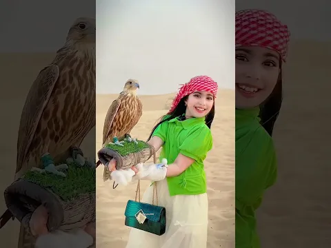 Why do Dubai's princesses keep eagles? #trending #shortvideo
