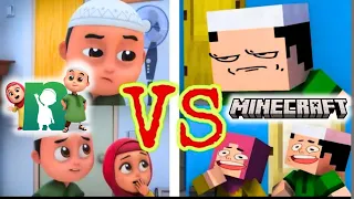 Nussa Dan Rara COMPARISON Minecraft VS Original - Jangan Boros (Minecraft Animation) by ManDayat