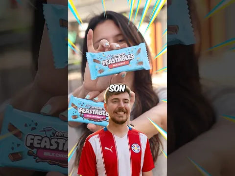 Paraguayos prueban los chocolates de MR Beast 😱🍫