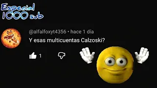 ESPECIAL 1000 SUSCRIPTORES - COMENTARIOS RANDOM DE MIS VIDEOS 🥀✨