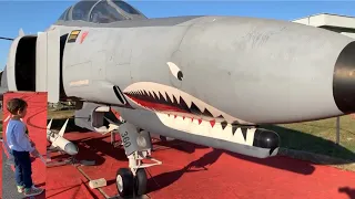 Yusuf havacılık müzesinde uçakları inceledi✈️  Köpek balığı uçak mı olur😱 Füzeler, tanklar da var😎