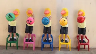 Música Cinco Patinhos | Five little ducks Song | 동요와 아이 노래 | 어린이 교육
