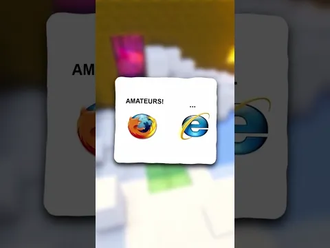 Internet Explorer's being kinda quiet... 😭