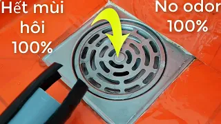 This Genius Method Stops Sewer Odors — You’ll Be Surprised How Simple It Is!