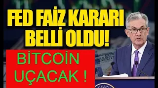 FED FAİZ KARARI ! BİTCOİN 35 BİN DOLAR.. BİTCOİN SON DURUM