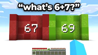Minecraft Pick a Side...