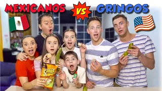 GRINGOS prueban DULCES MEXICANOS