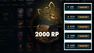 LMHT: Hướng dẫn nạp RP không bị lỗi tại máy chủ Riot Games