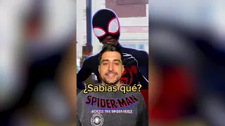 ¿Sabías qué? Esta escena de SPIDER-MAN: ACROSS THE SPIDERVERSE la rodó un niño de 14 años…