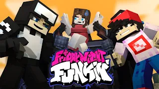 "Tankman Battle" Friday night funkin - Minecraft Animation