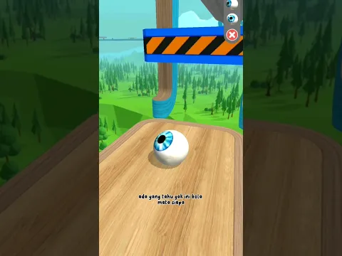 bola mata zombie berlari - going balls #shorts #gameshorts #viral #trending