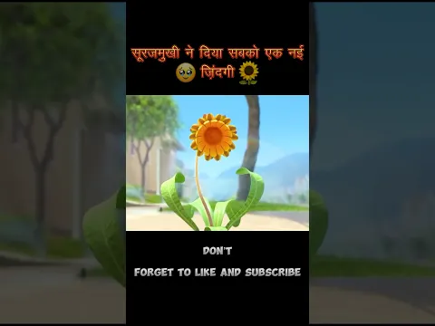 सूरजमुखी ने दी ज़िंदगी😲 #shorts