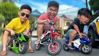 Intense RACING ng mga MINI NINJA sa BG HOUSE! (may nasiraan)