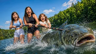     DESAFIO DE PESCA: O MAIOR PEIXE GANHA! 🎣