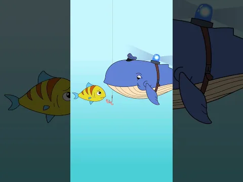 🐳 Blaulichtwal - Retter in der Not! | Sing #Kinderlieder #Shorts