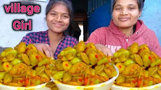 unique sem seed vegetable recipe and eating | eating breakfast | eating show | eating challenge
