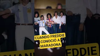 La noche que Freddie Mercury se puso la camiseta de Maradona