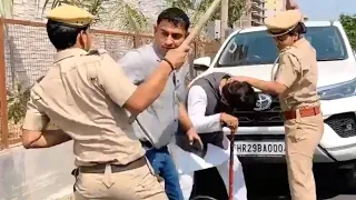 पुलिस ने मंत्री का काटा चालान😡 हुआ बवाल😲#trending #viral #social