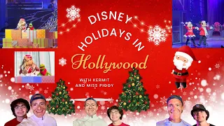 Holidays in Hollywood With Kermit And Miss Piggy #hollywoodstudios #themuppets 