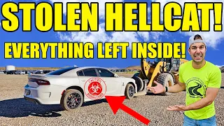 I Bought A CHEAP STOLEN HELLCAT 2,000 Miles From Home! Driven For YEARS Before Police Found It!