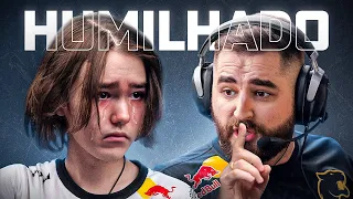 ele zombou da FURIA... E FALLEN MANDOU CALAR A BOCA AO VIVO! (Donk humilhado no MAJOR SHANGHAI 2024)