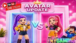 ⚔️Build A QUEEN outfit Tower- FNYGaming stream