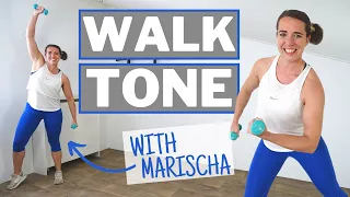 30 Min Walking Workout for Weight Loss – Sculpting and Toning Walking Exercises – At Home