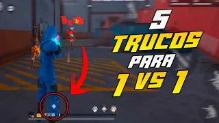¡NUNCA PERDERÁS! 5 TRUCOS PARA GANAR EN 1vs1 LOBO SOLITARIO | EL MEJOR MODO DE FREE FIRE? | ZenDiego