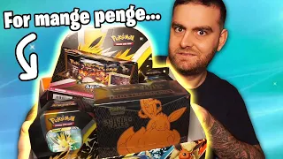 Åbner lidt for mange Pokémon kort...