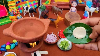 Tiny Layered Parotta Trick + Chicken Karahi Recipe | Restaurant Style Chicken Karahi | Tiny Food