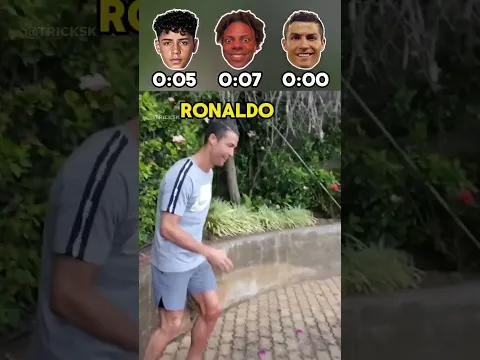 Ronaldo Jr VS iShowSpeed VS Ronaldo Speed Challenge⚡️