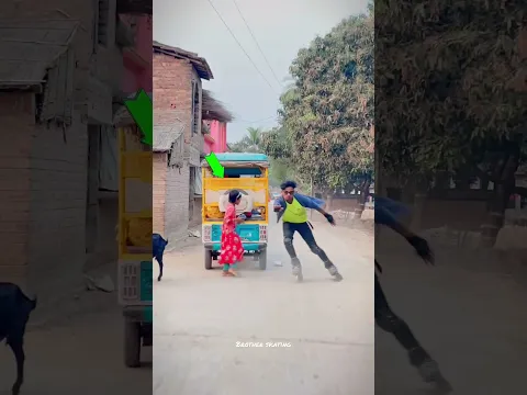Wow reaction😨 #skating #brotherskating #skater #publicreaction #girlreaction #murshidabad #india